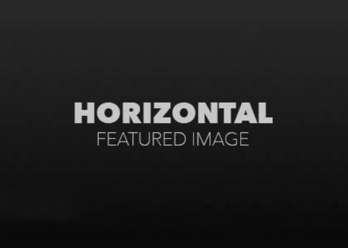 Horizontal Featured Image